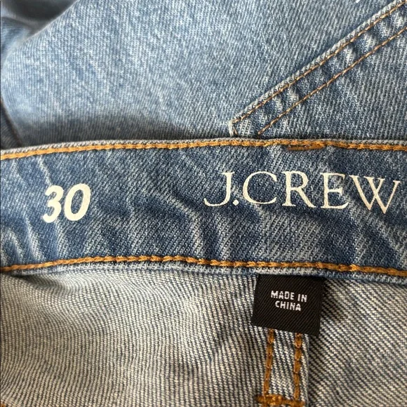 J. Crew Light Blue High-Rise Wide-Leg Jeans - Picture 7 of 9